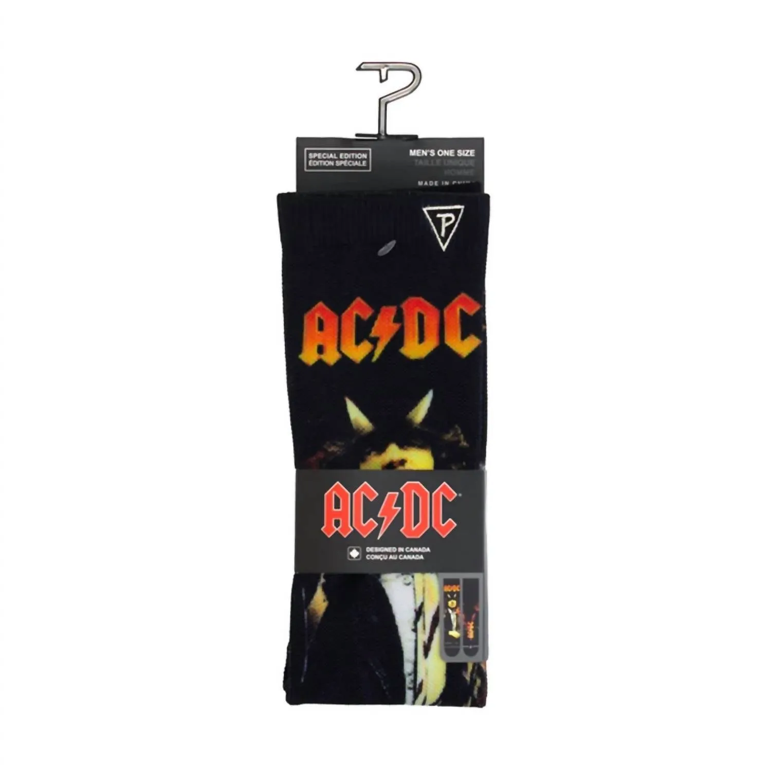 Unisex - AC/DC Highway To Hell Socke in Schwarz