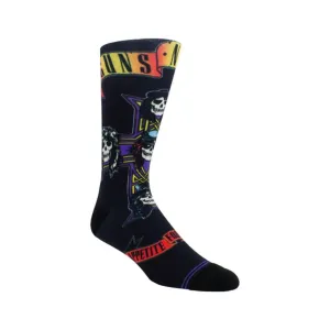 Unisex - Guns N' Roses Appetite Cross Sock in Schwarz