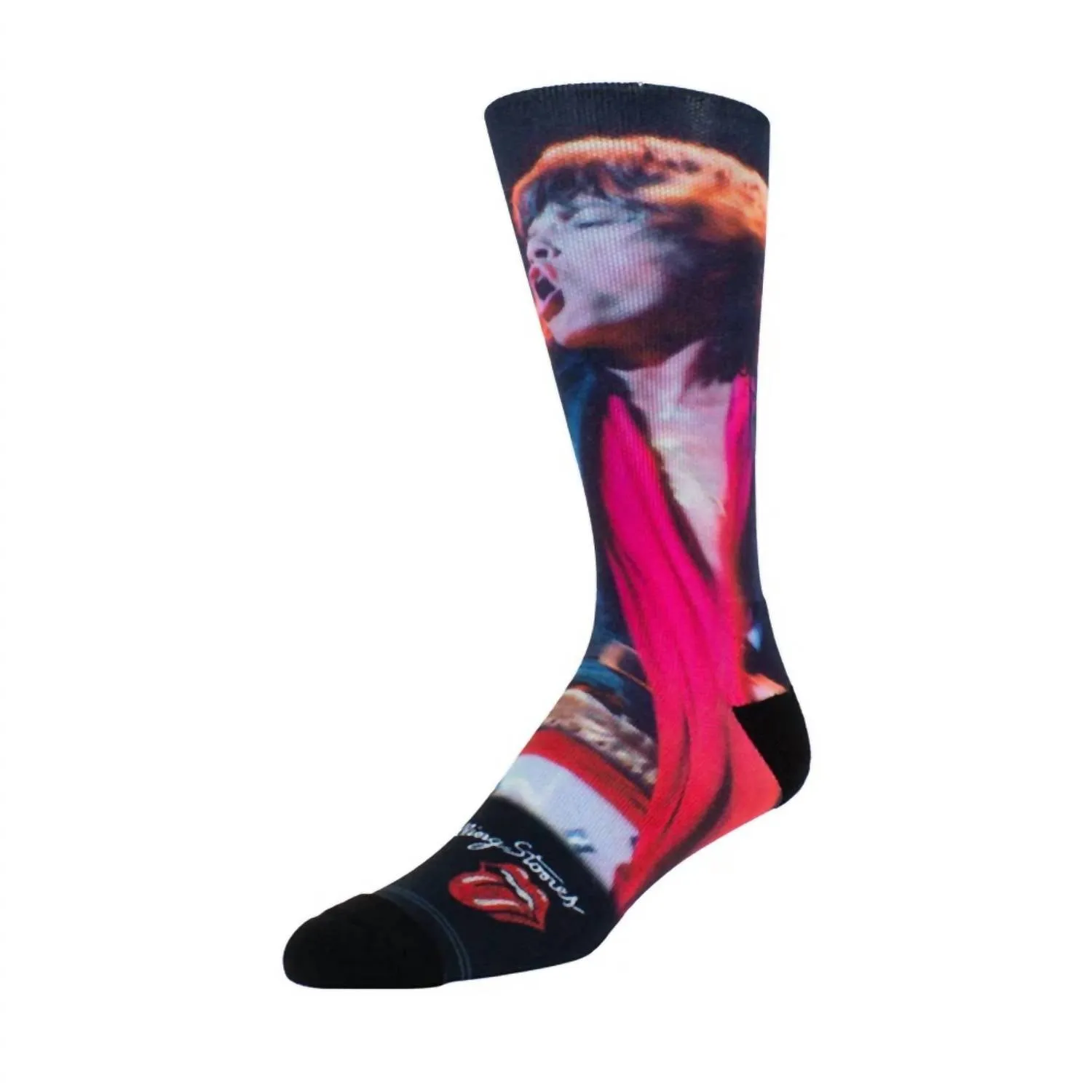 Unisex - Rolling Stones Mick Live In Colour Socken In Mehrfarbig