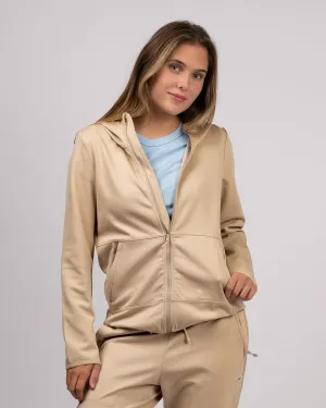 Nina Damen-Zip-Up-Hoodie