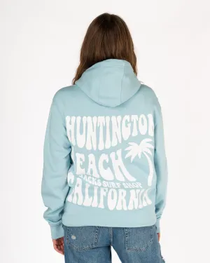 Damens Sway HB Pullover Hoodie - Hellblau
